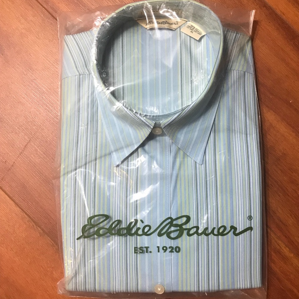 Striped button up